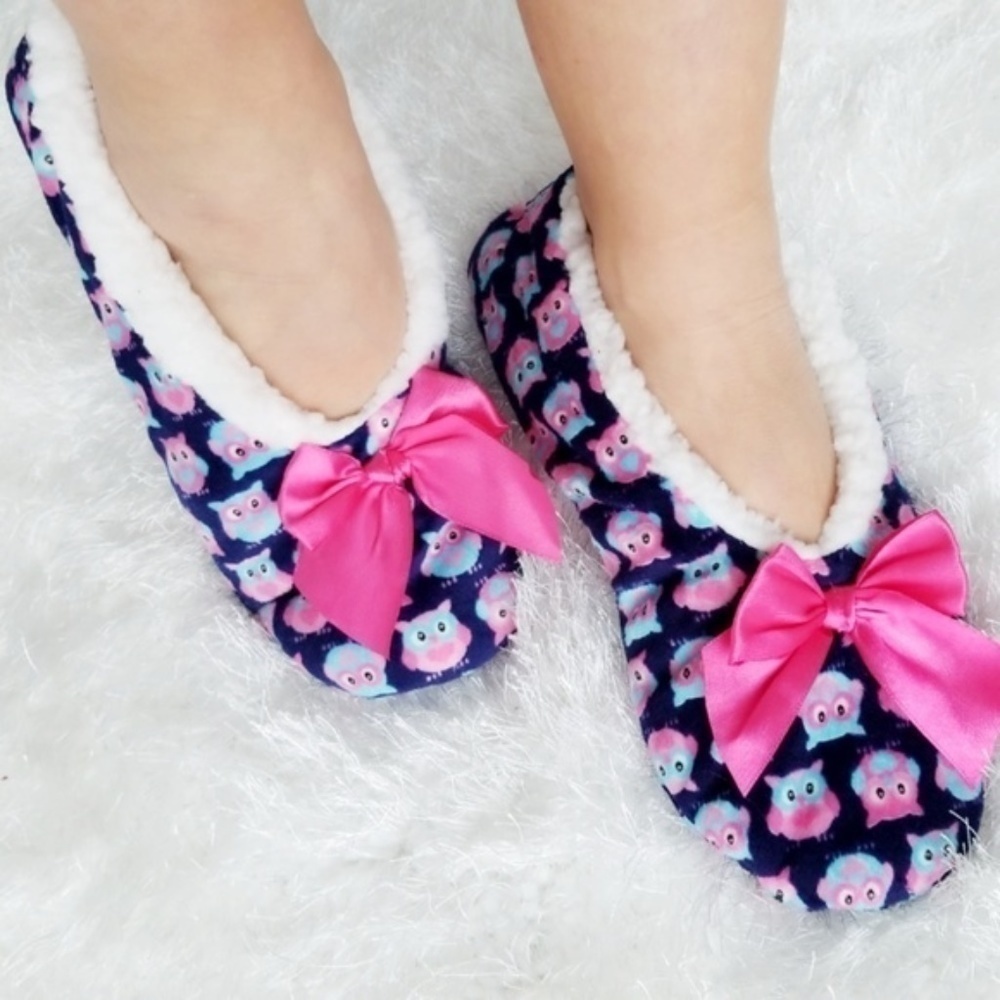 Soft and Warm Owl Slippers
